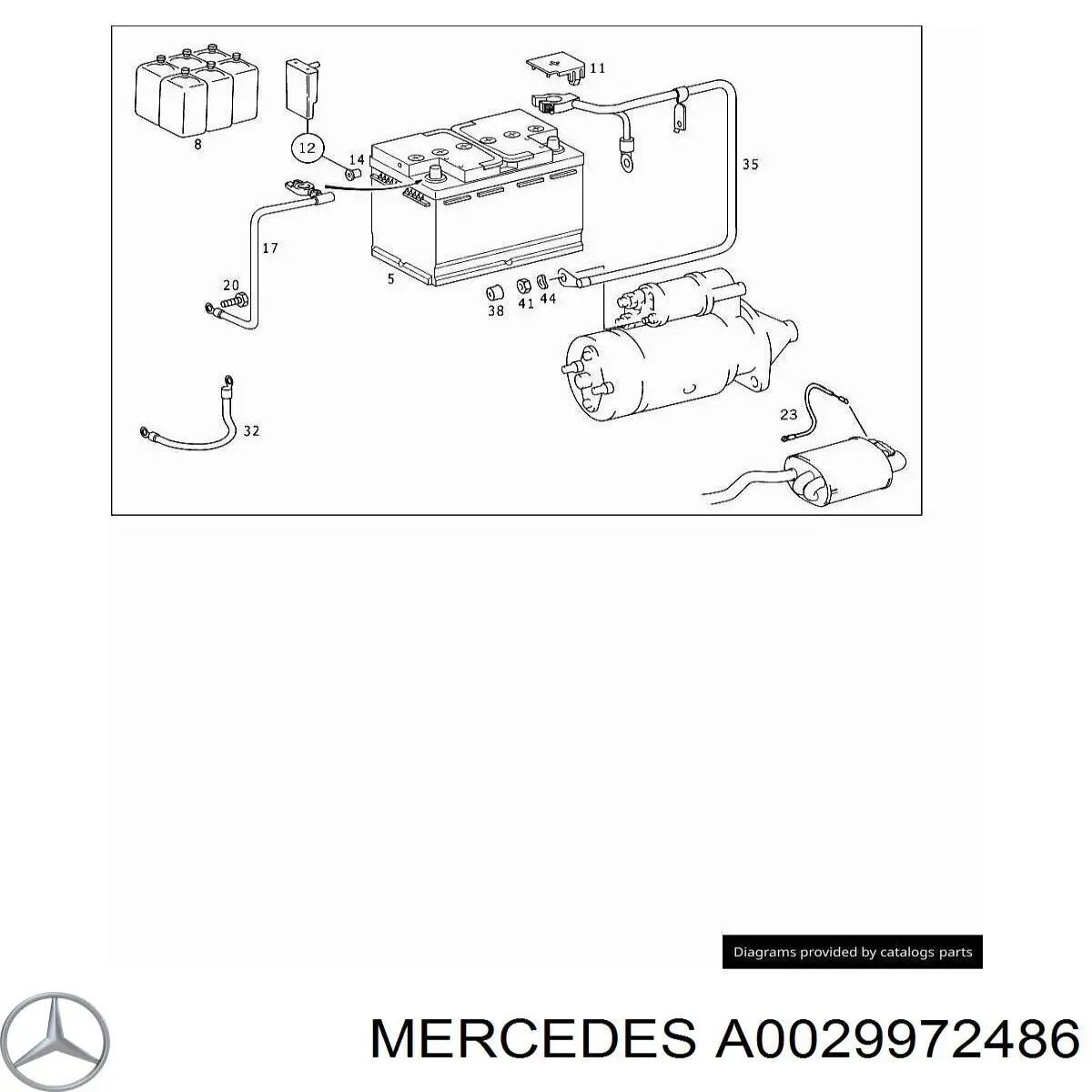 Comprar A0029972486 Mercedes 