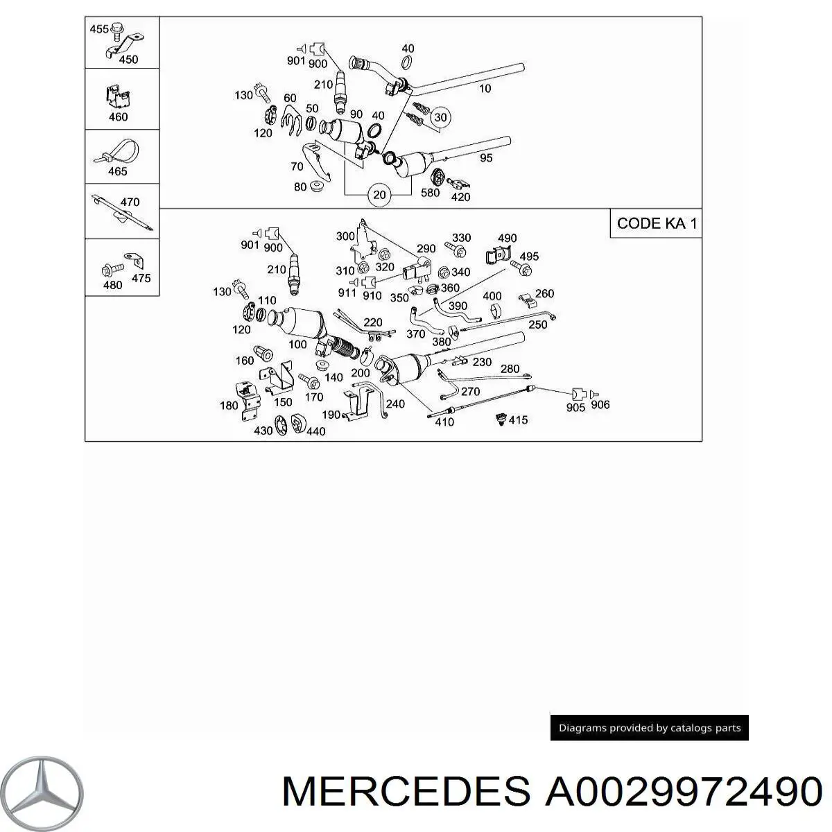  Mercedes A0029972490