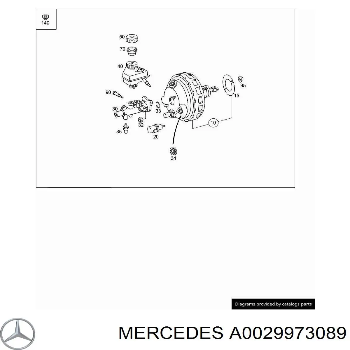 Comprar A0029973089 Mercedes 