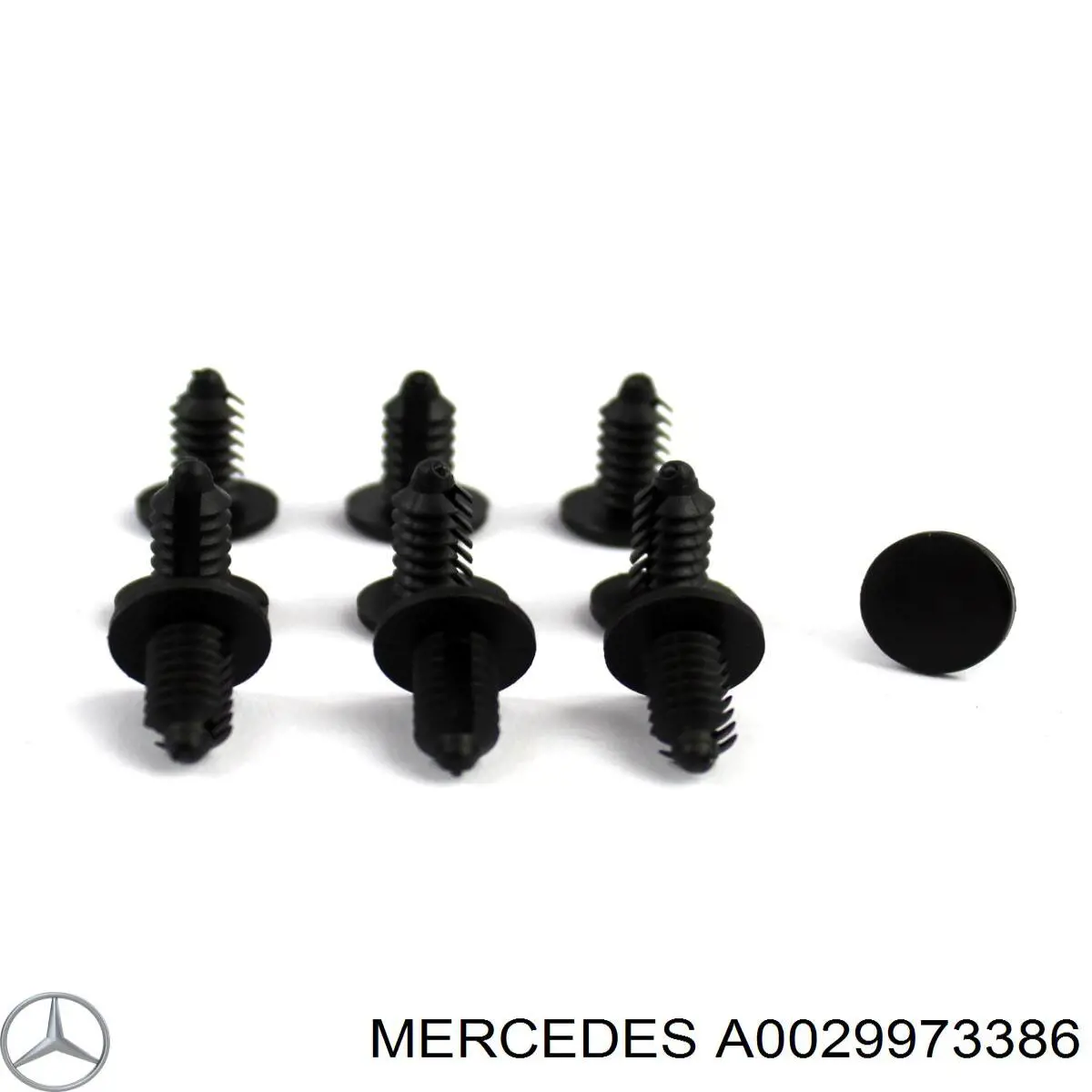 Pistón de fijación del revestimiento de la puerta Mercedes A0029973386 precio, desde 2,50 EUR