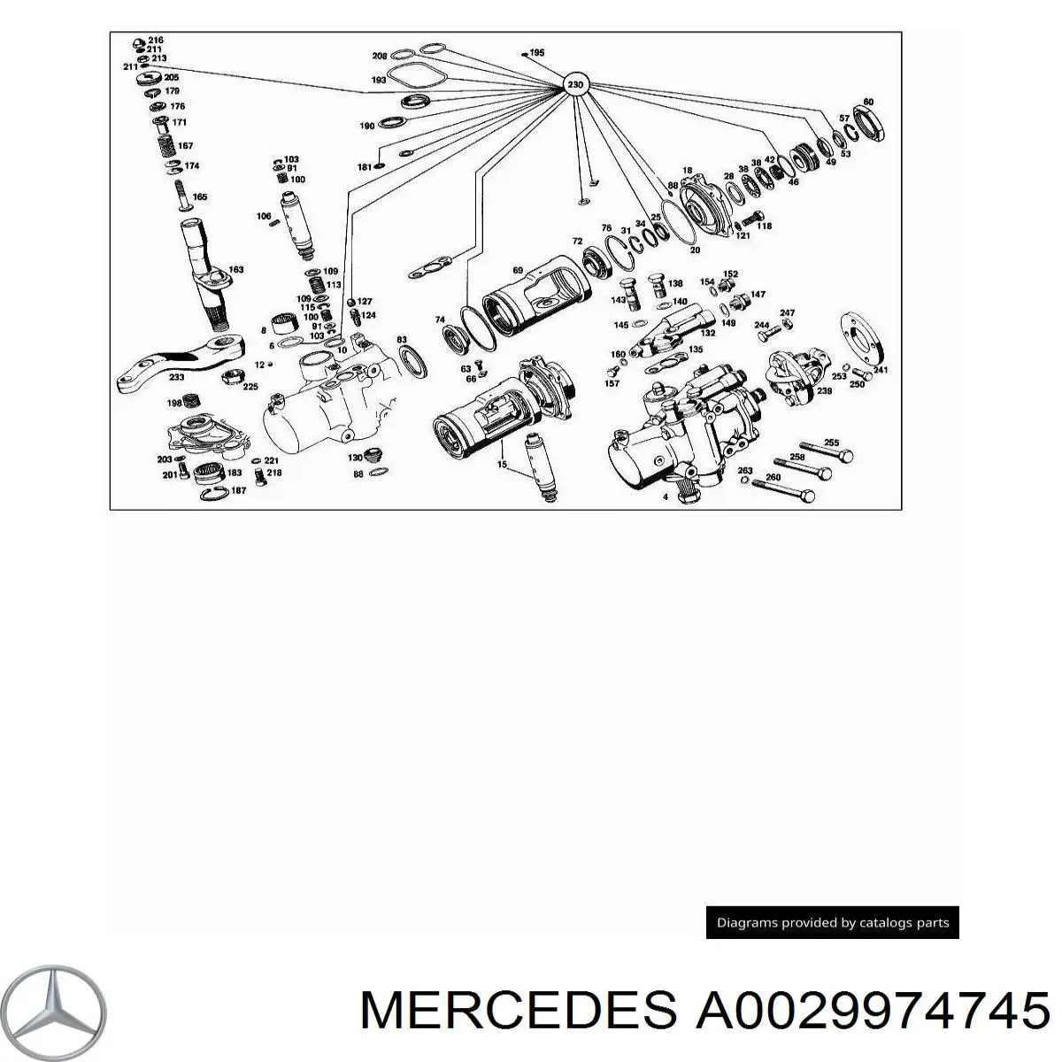  Mercedes A0029974745 precio, desde 9,71 EUR