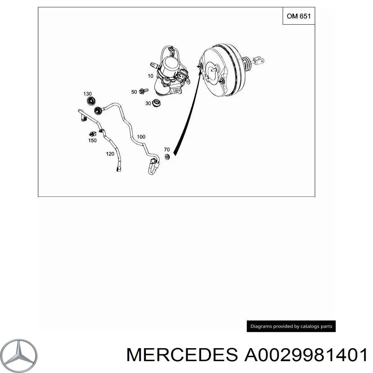  Mercedes A0029981401 precio, desde 13,46 EUR