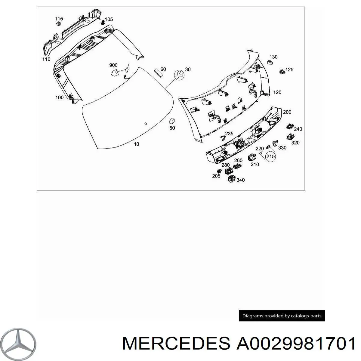  Mercedes A0029981701 precio, desde 2,30 EUR