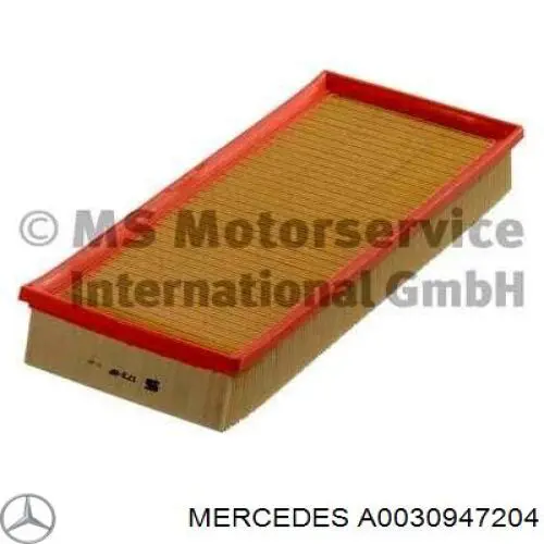 El filtro de aire Mercedes A0030947204 precio, desde 10,75 EUR