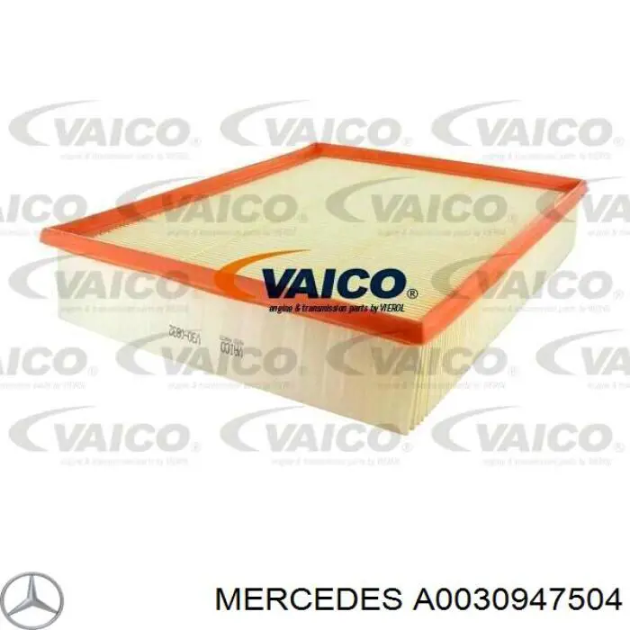 A0030947504 Mercedes filtro de aire