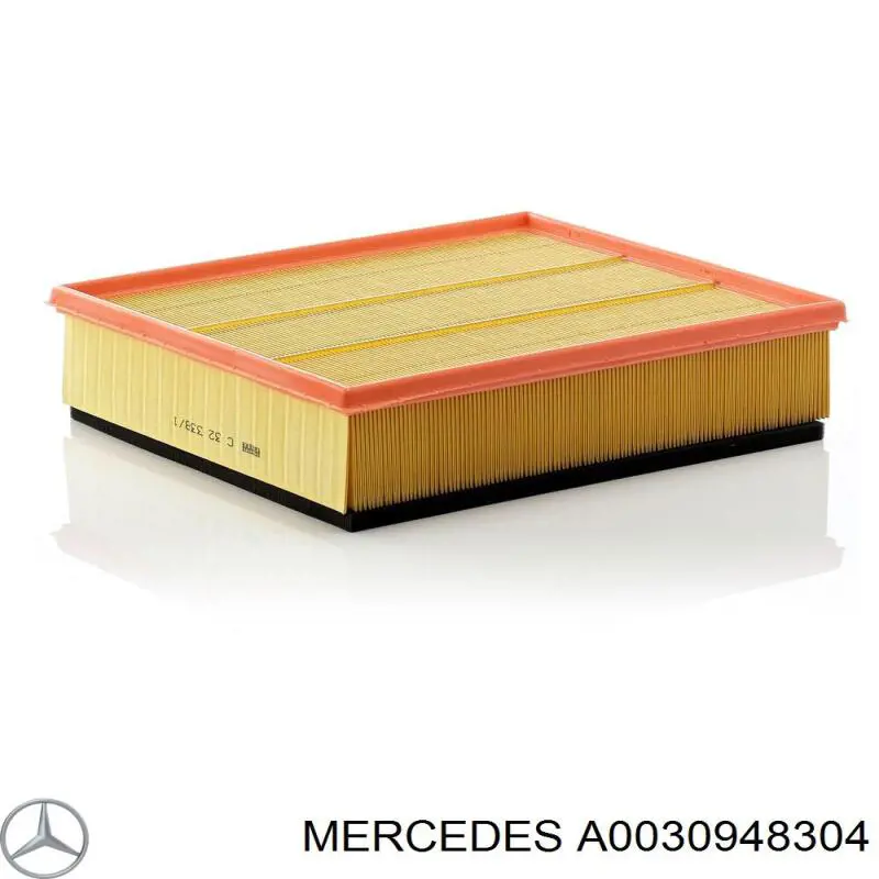 El filtro de aire Mercedes A0030948304 precio, desde 15,44 EUR
