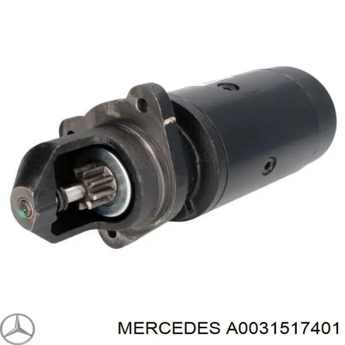 A0031517401 Mercedes motor de arranque