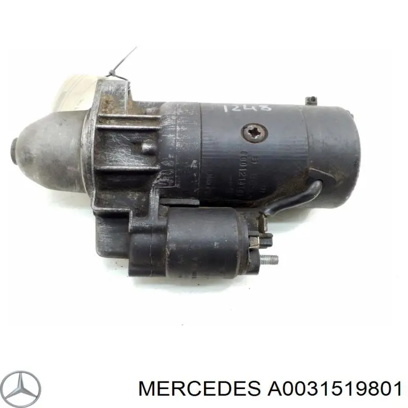 A0031519801 Mercedes motor de arranque