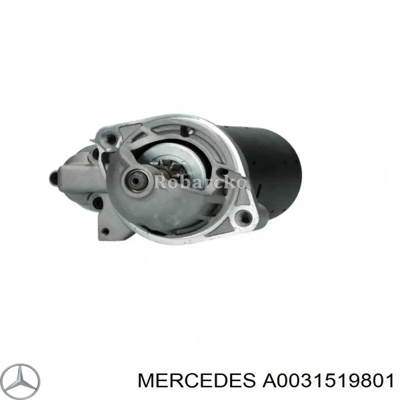 Comprar A0031519801 Mercedes Motores de arranque