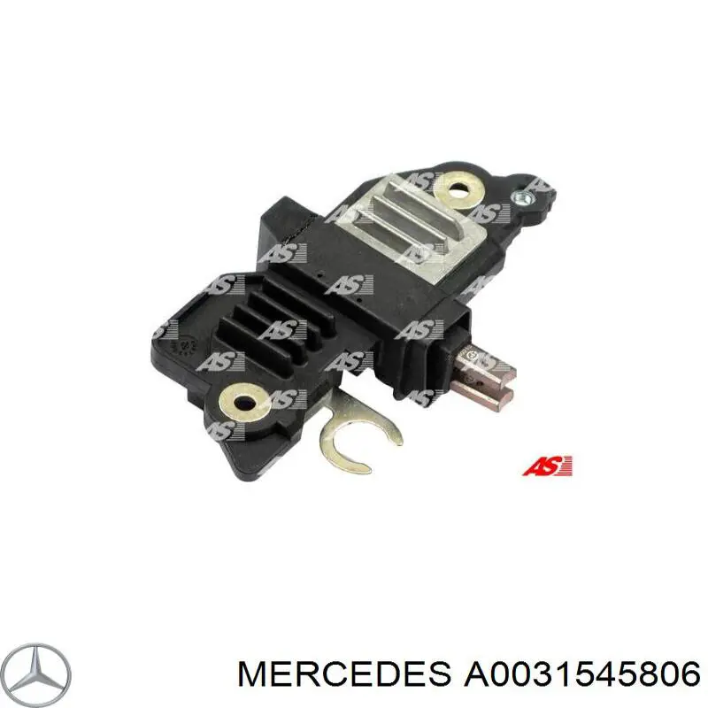 A0031545806 Mercedes regulador del alternador