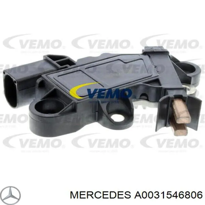 31546806 Mercedes regulador de rele del generador (rele de carga)