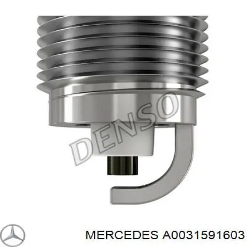 A0031591603 Mercedes bujía