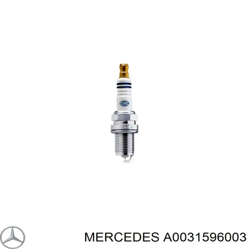A0031596003 Mercedes bujía