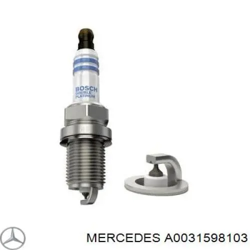 A0031598103 Mercedes bujía