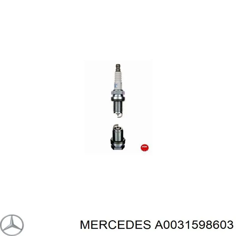 Bujías Mercedes A0031598603 precio, desde 8,76 EUR