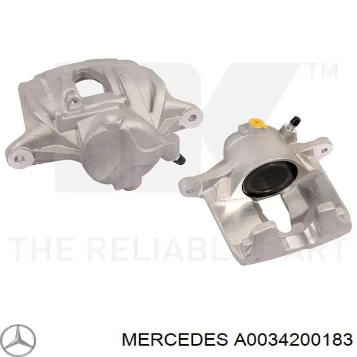 Comprar A0034200183 Mercedes Pinza de freno delantera izquierda