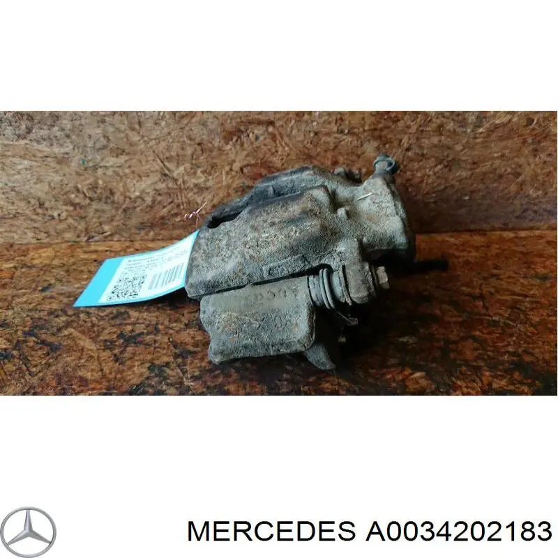 Pinza de freno delantera izquierda Mercedes A0034202183 precio, desde 53,20 EUR