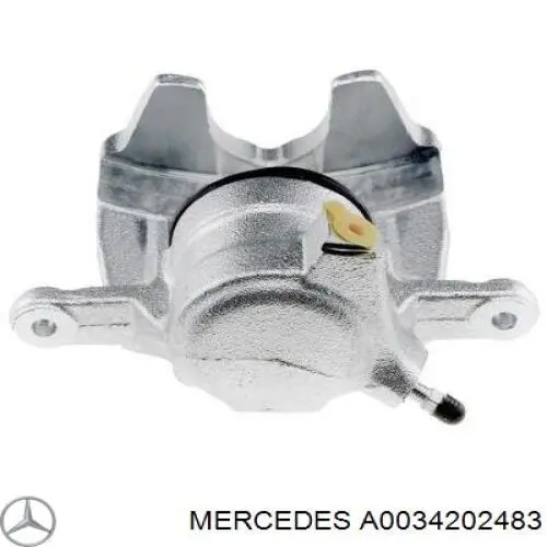 34202483 Mercedes pinza de freno delantera derecha