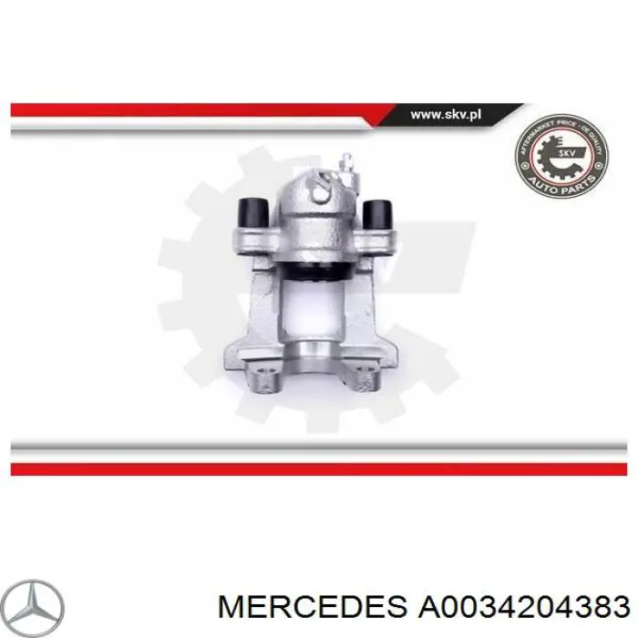 Pinza de freno trasera derecha Mercedes 42554759 precio, desde 81,31 EUR