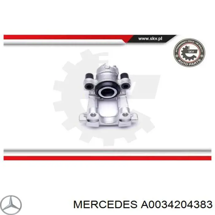 Comprar 42554759 Mercedes Pinza de freno trasera derecha