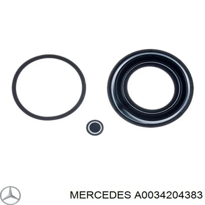Pinza de freno trasera derecha 42554759 Mercedes