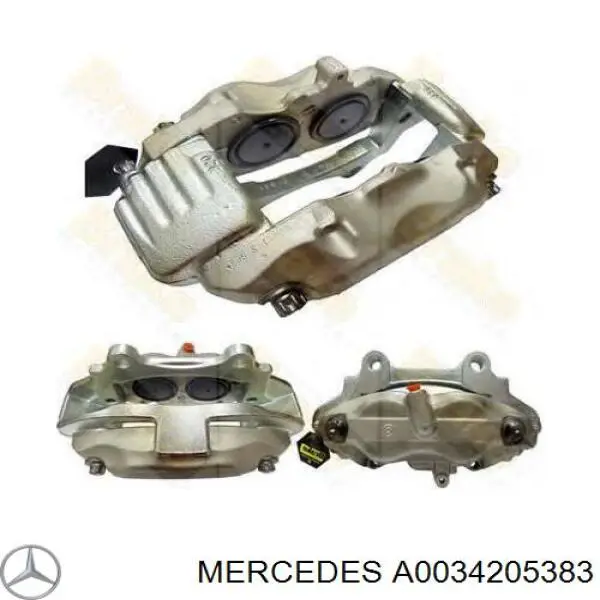 A0034205383 Mercedes pinza de freno delantera izquierda
