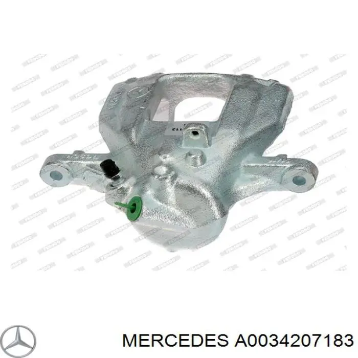 Pinza de freno trasera izquierda Mercedes A0034207183 precio, desde 57,08 EUR