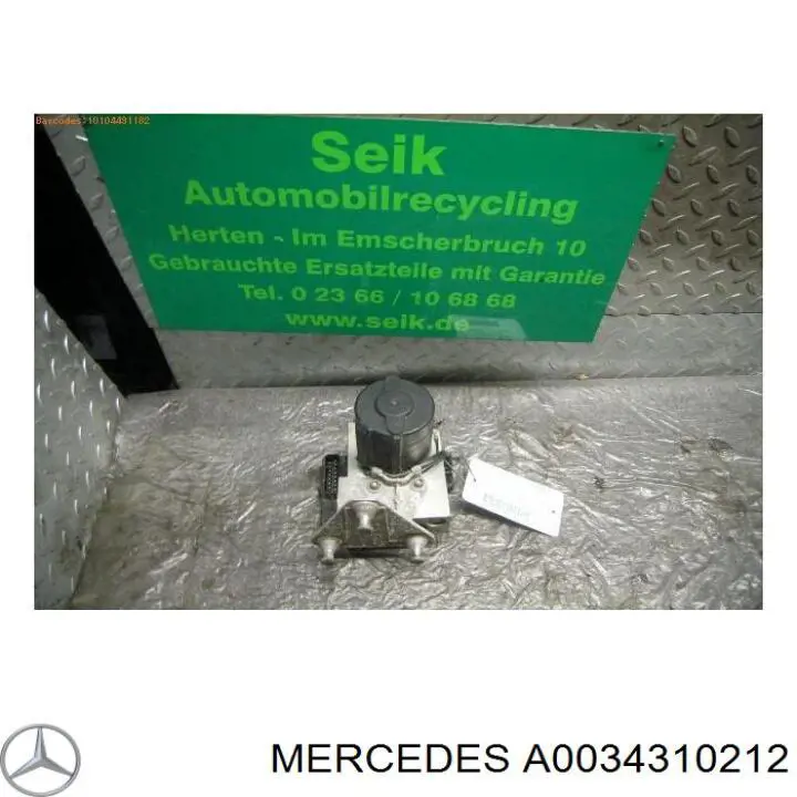 Regulador de la fuerza de frenado para Mercedes Sprinter (903)