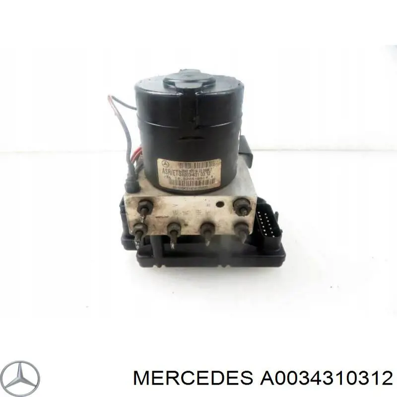 A0034310312 Mercedes Unidad de control ABS hidráulico