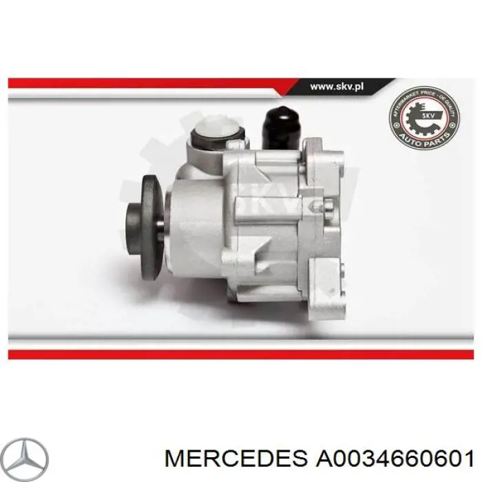 Bomba de dirección A0034660601 Mercedes