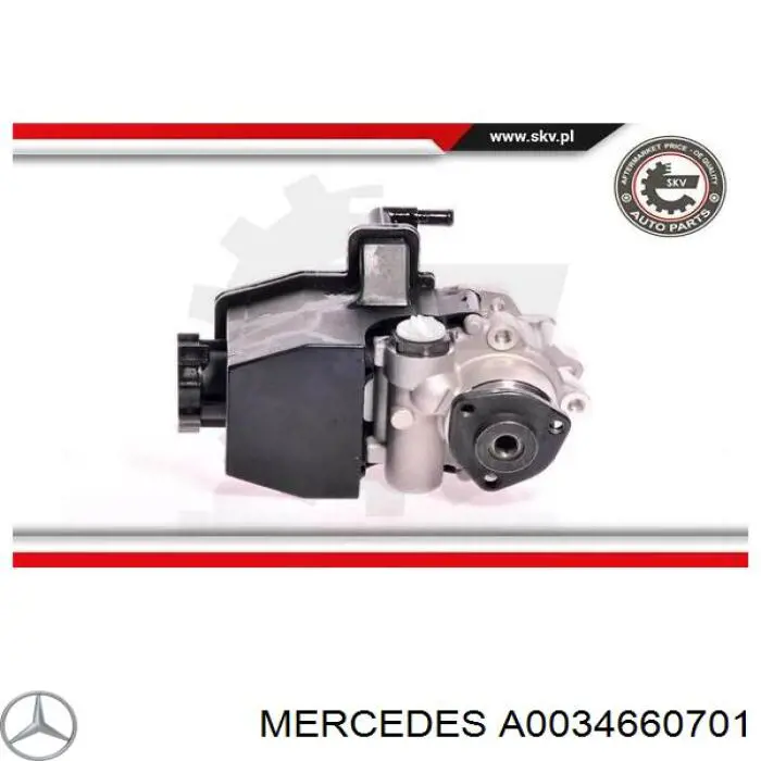 Bomba de dirección asistida  Mercedes A0034660701 precio, desde 136,49 EUR