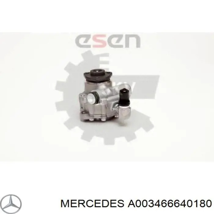 Bomba de dirección hidráulica Mercedes 0034666401