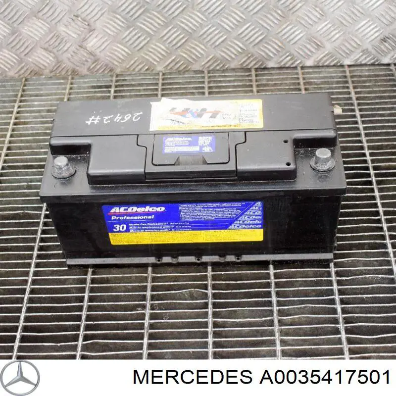 Comprar A0035417501 Mercedes Batería de coche