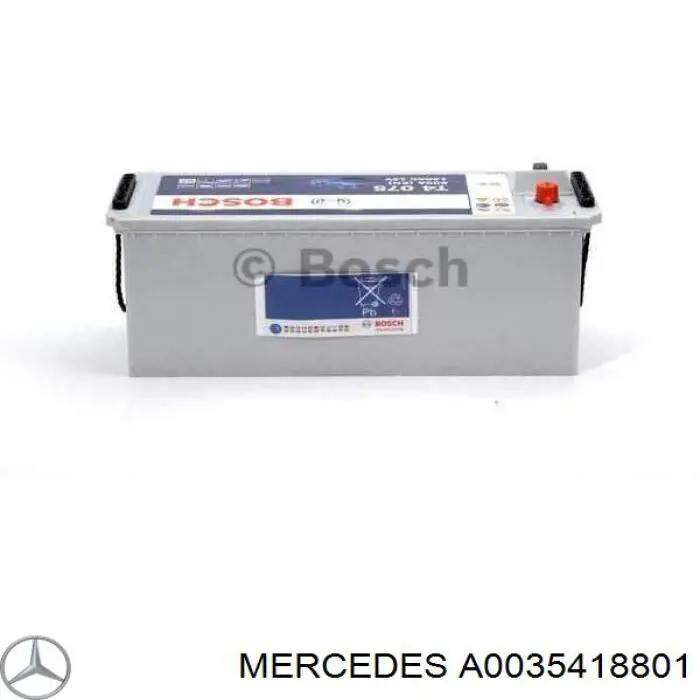 Batería de Arranque Mercedes (A0035418801)