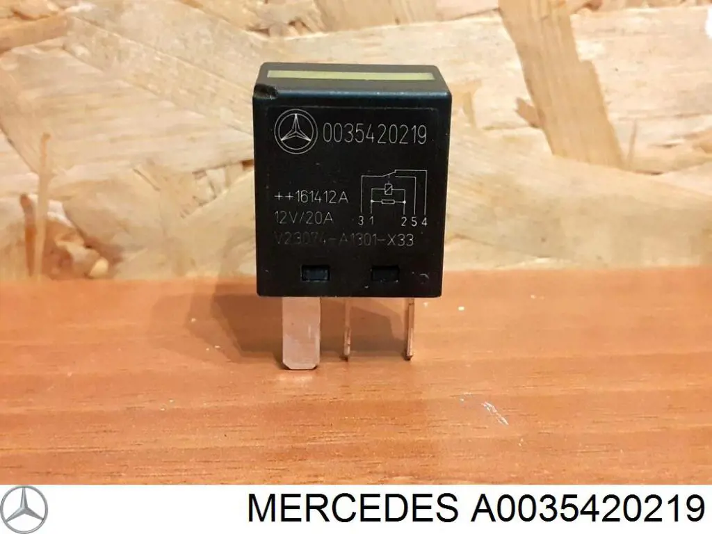 A0035420219 Mercedes relé eléctrico multifuncional