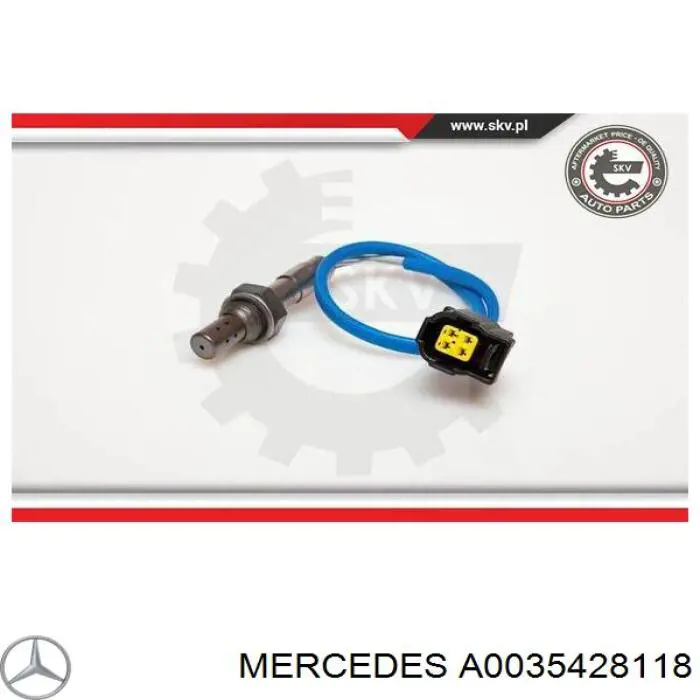 A0035428118 Mercedes sonda lambda