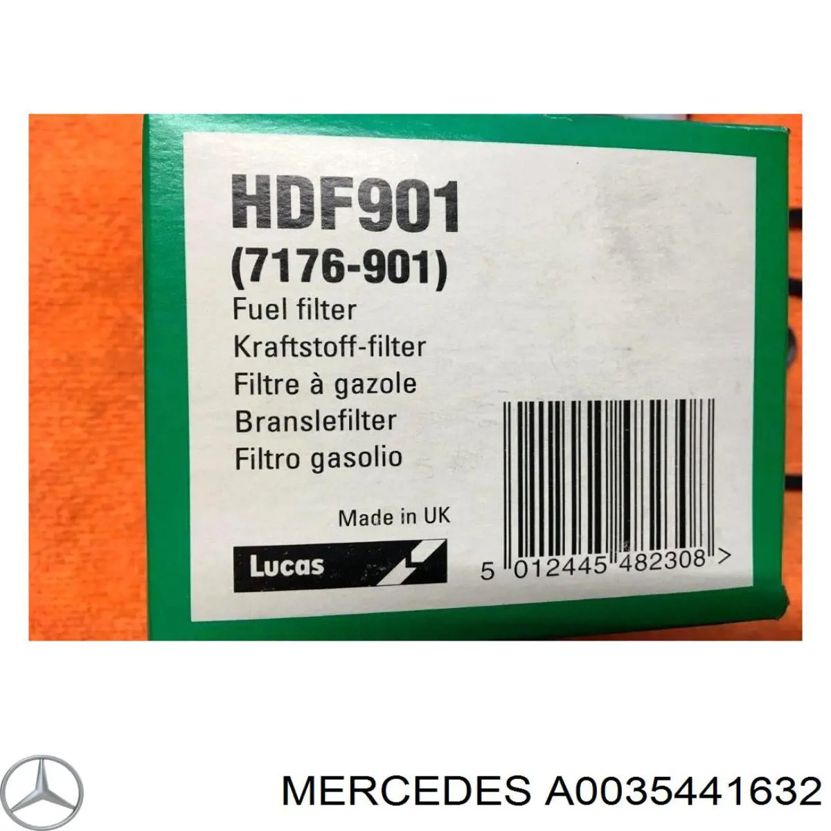 Relé de intermitentes 35441632 Mercedes