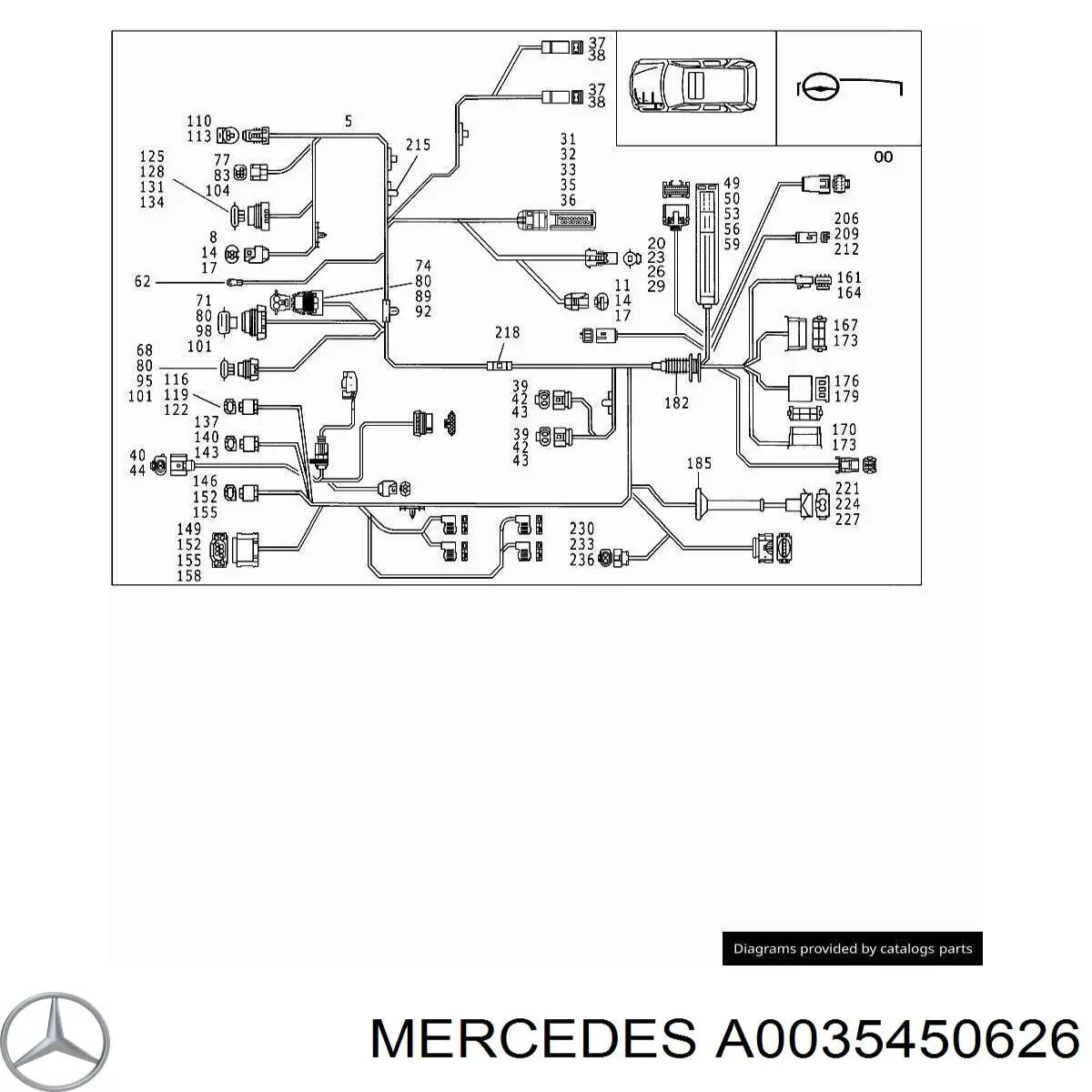 0035450626 Mercedes