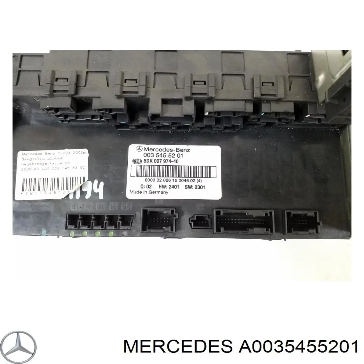 A0035455201 Mercedes