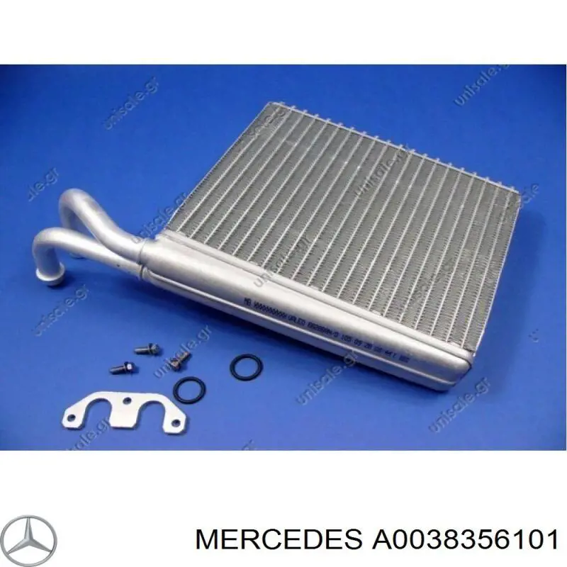 A0038356101 Mercedes radiador de calefacción