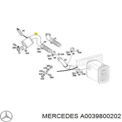 A0039800202 Mercedes