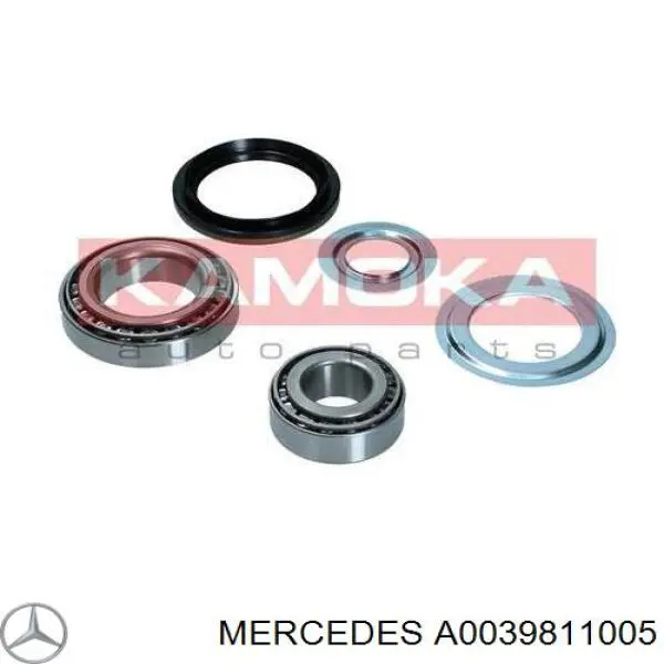 Cojinete exterior del cubo de rueda delantera Mercedes A0039811005 precio, desde 12,23 EUR
