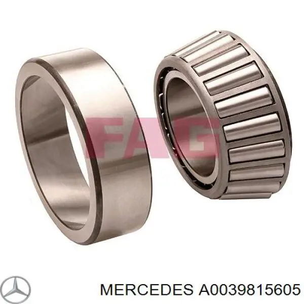 A0039815605 Mercedes Cojinete interno del cubo de rueda delantera