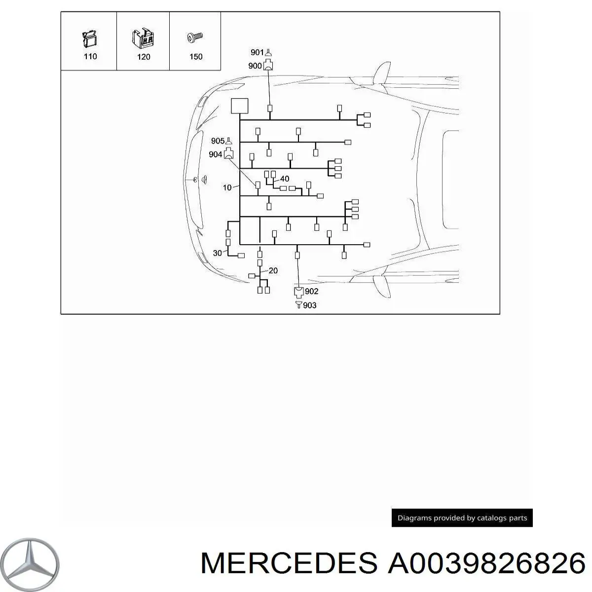  A0039826826 Mercedes