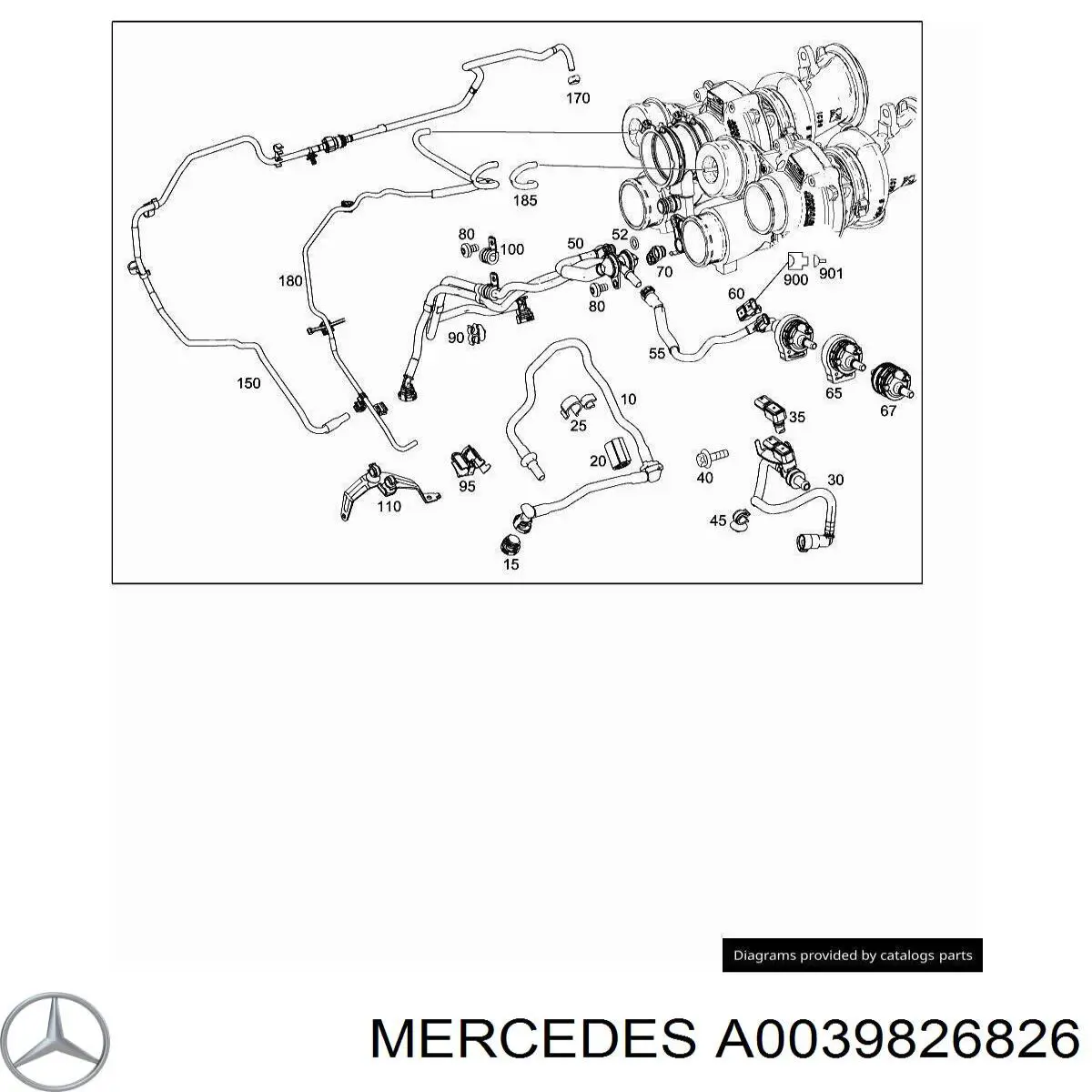  Mercedes A0039826826 precio, desde 6,20 EUR