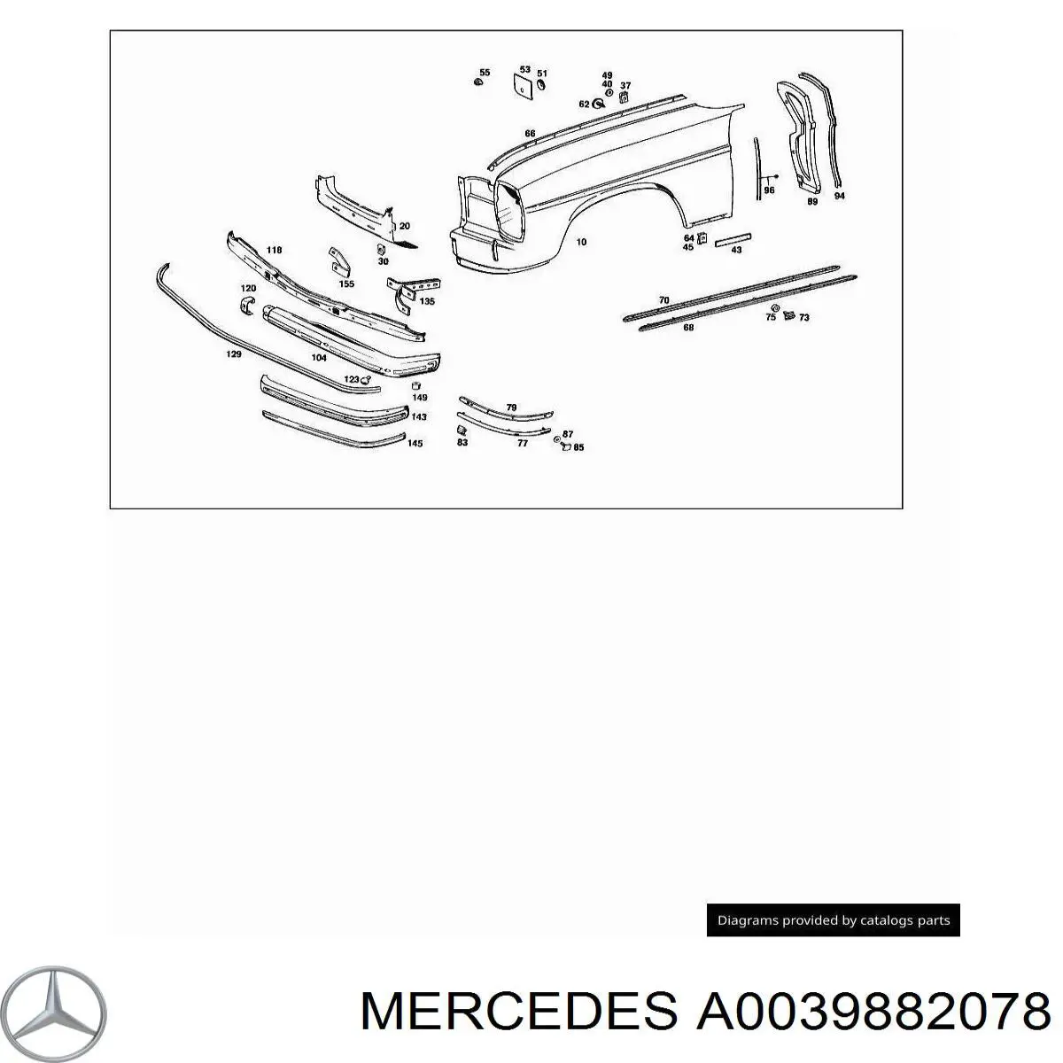 A0039882078 Mercedes