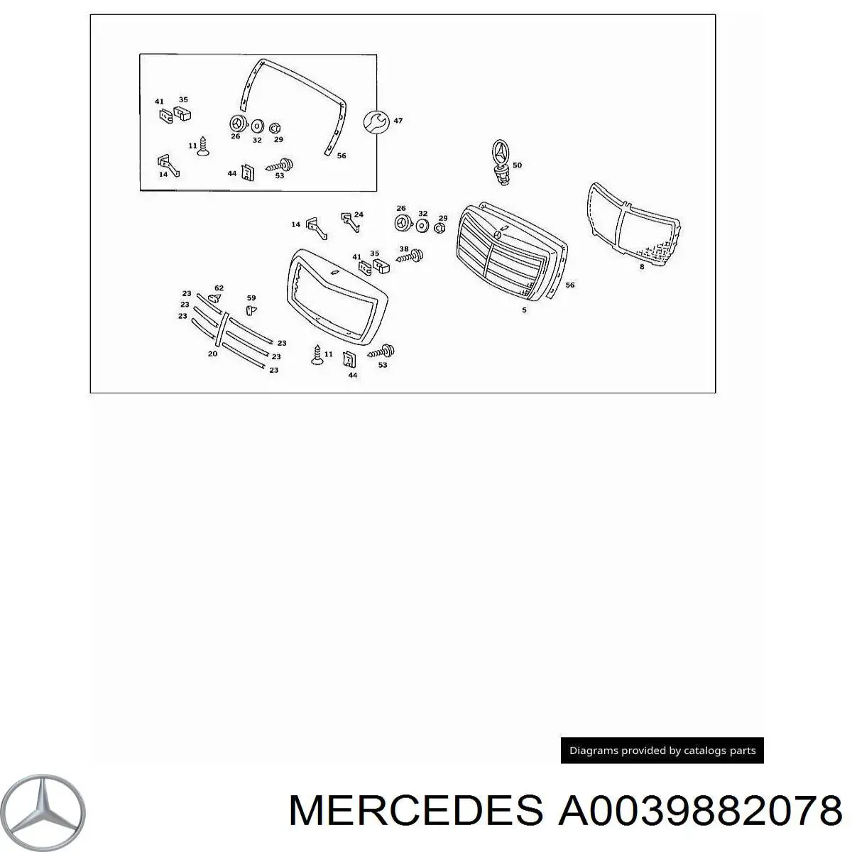  Mercedes A0039882078 precio, desde 2,99 EUR