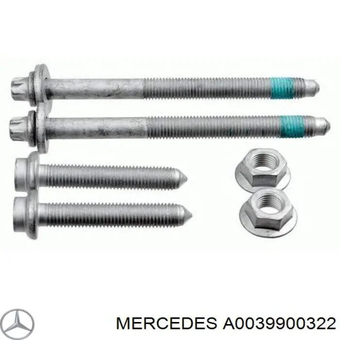Tornillo de fijación del inyector Mercedes A0039900322 precio, desde 2,86 EUR