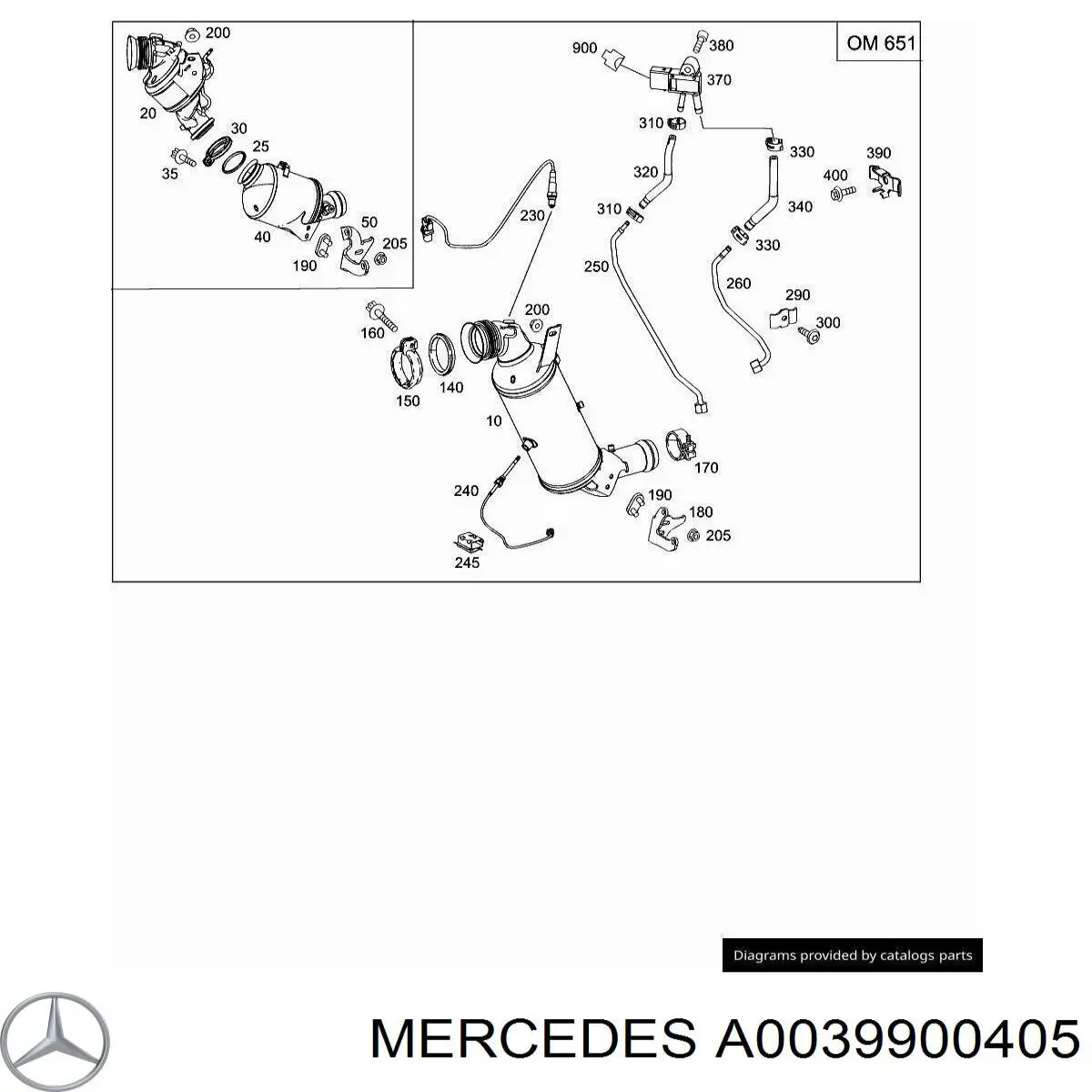 Comprar A0039900405 Mercedes 