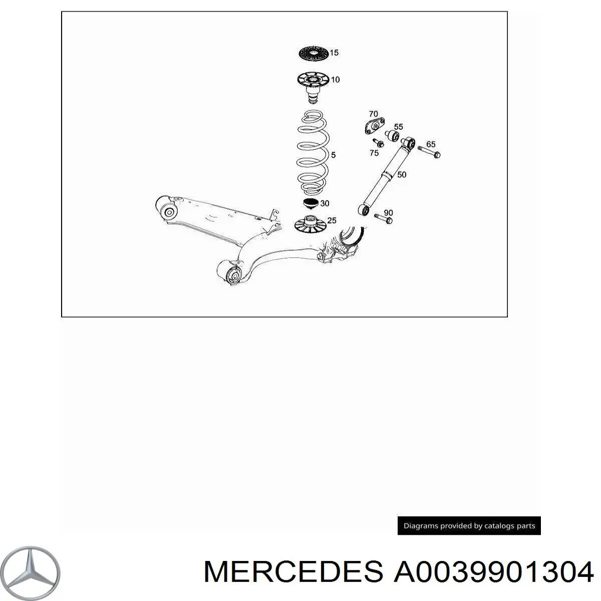 A0039901304 Mercedes